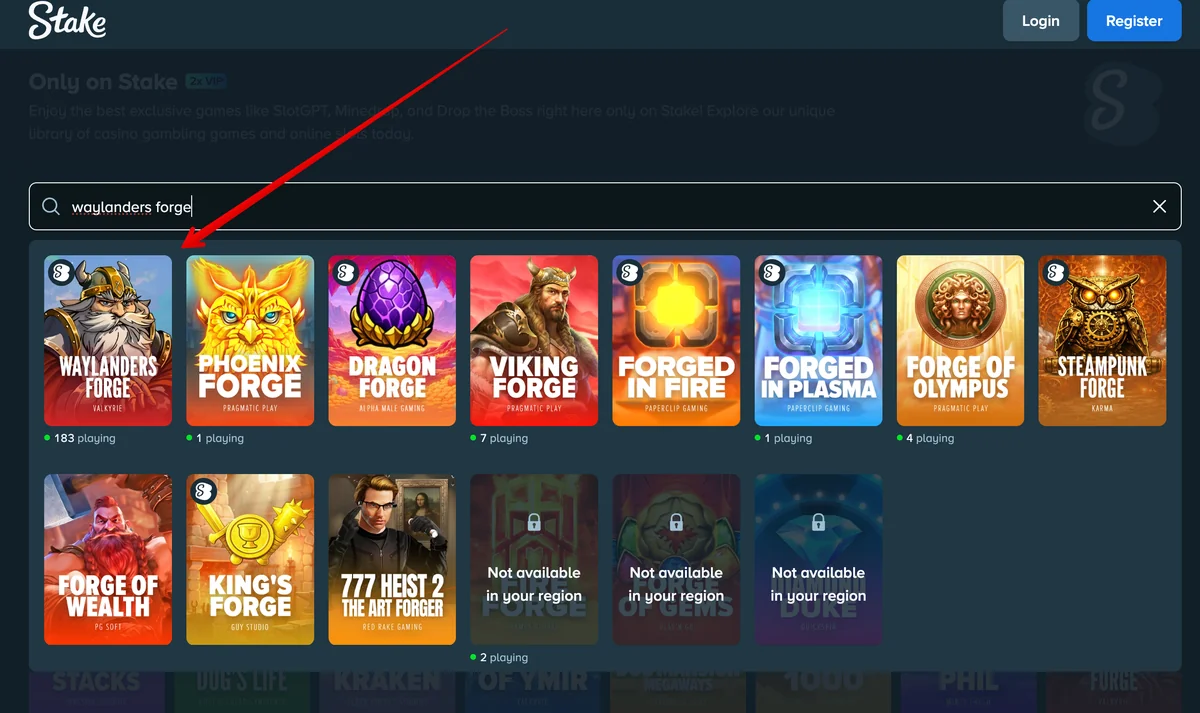 Where to play Waylanders Forge